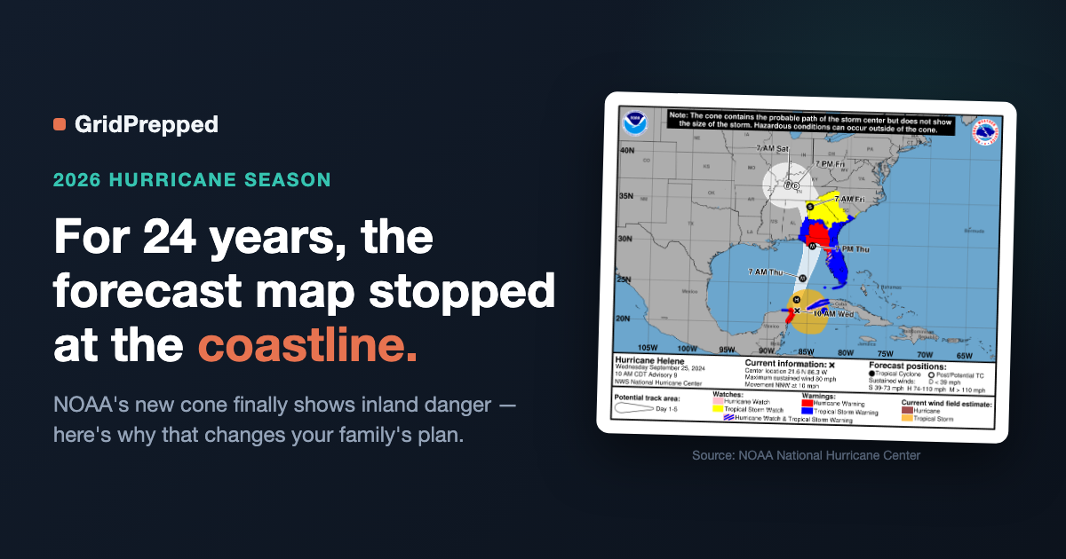 For 24 Years, the Hurricane Forecast Map Stopped at the Coastline. In 2026, It Finally Went Inland.