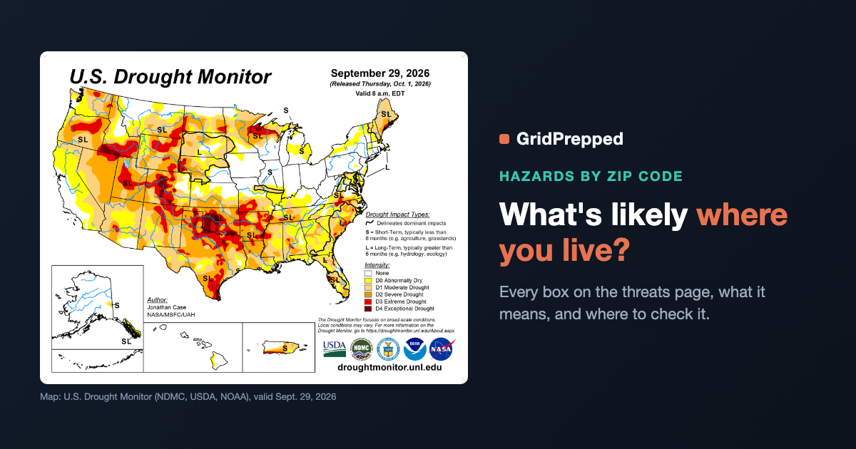 How to Find Out Which Disasters Are Likely Where You Live
